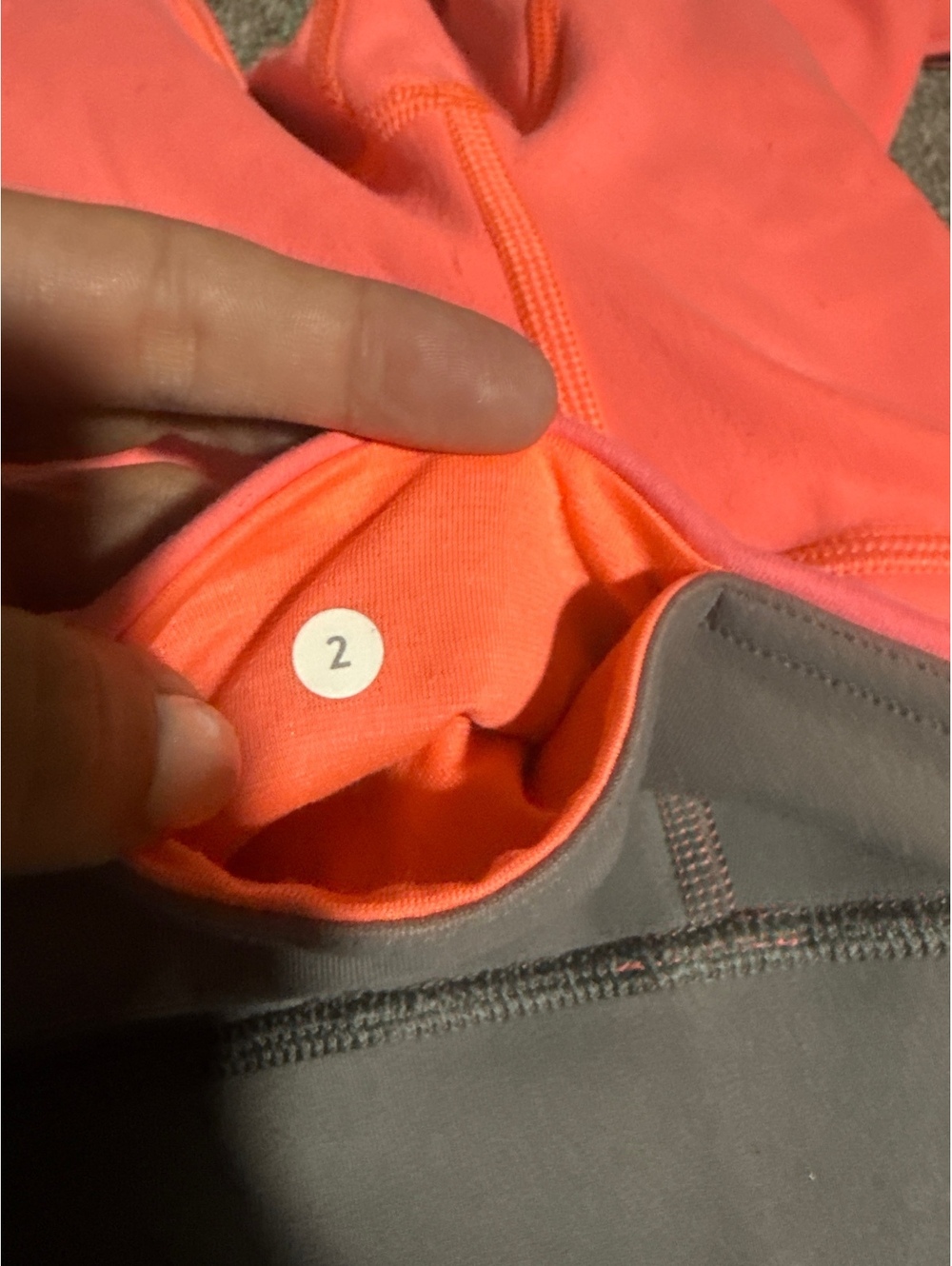 Lululemon Women's Coral Yoga Leggings Size 2 - Picture 5 of 5